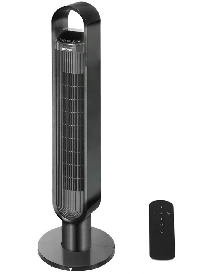 Spector Portable Bladeless Tower Fan 100cm Oscillating LED image 1