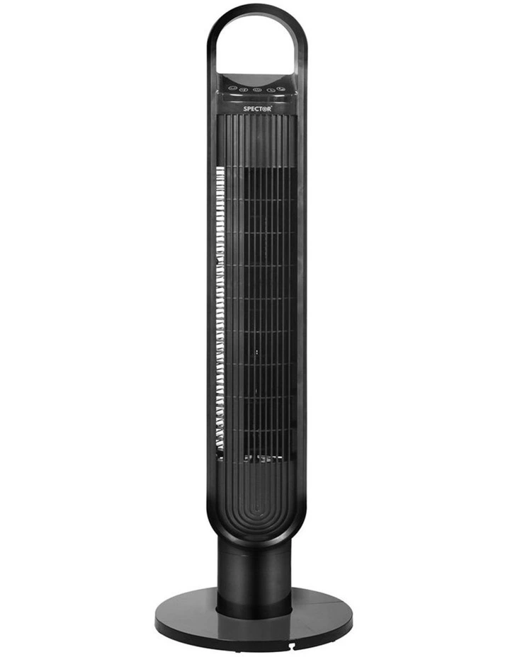 Spector Portable Bladeless Tower Fan 100cm Oscillating LED image 2