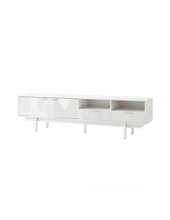 Artiss TV Unit Entertainment Unit Storage Cabinet Drawer 200cm White