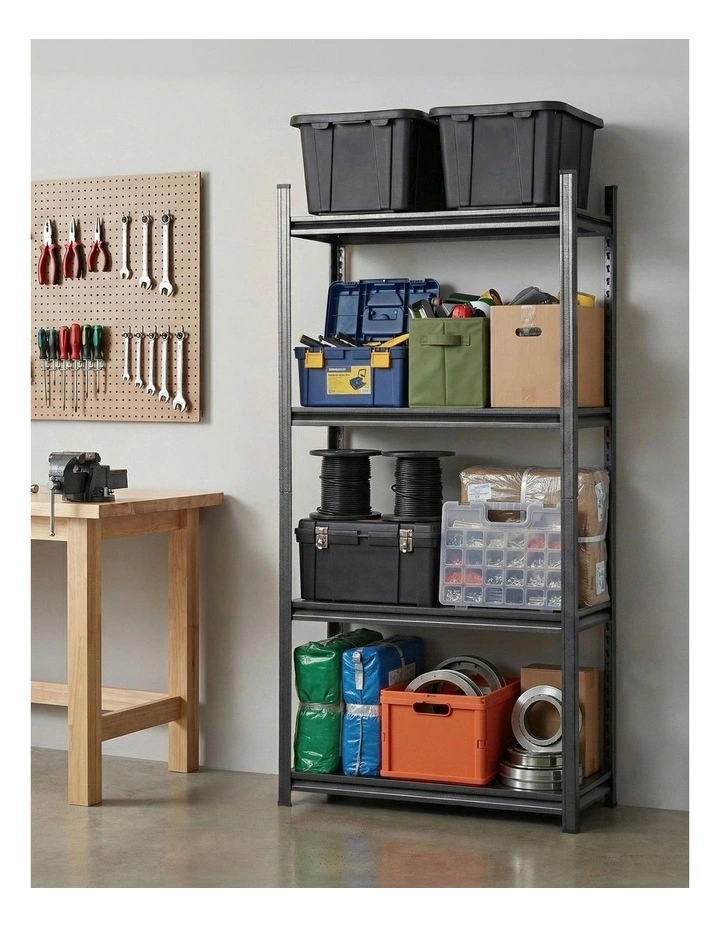Giantz Garage Shelving 1.8X0.9m Warehouse Rack Storage Shelves Workshop Racks Steel image 3