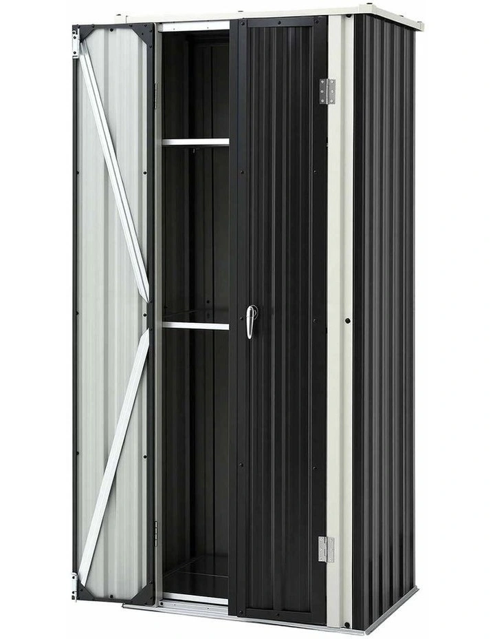 Gardeon Outdoor Storage Cabinet Garden Shed Tool Lockable Cupboard Steel Adjustable Shelves image 1
