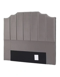 Artiss Bed Head Headboard Double Velvet 138CM - Grey