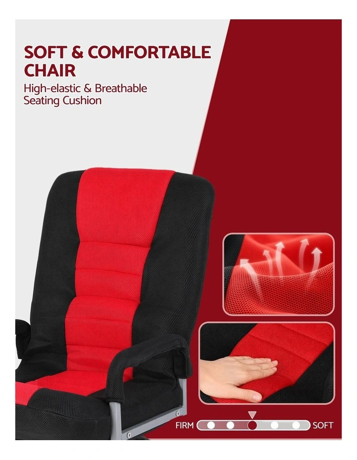 Artiss Floor Gaming Chair with 360 Swivel, 6-Position Backrest for Gaming image 5