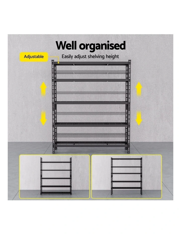 5 x 1.8M Giantz Garage Shelving Warehouse Rack image 6
