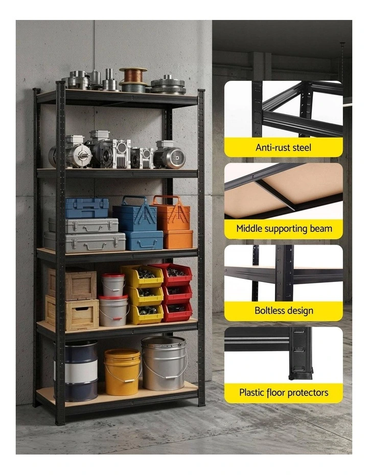 Giantz Garage Shelving 1.5X0.7m Warehouse Shelves Storage Rack Pallet Racking image 7