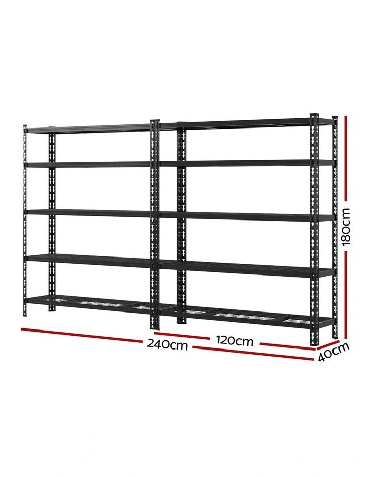 1.8MX2.4M Giantz Garage Shelving Warehouse Rack image 4