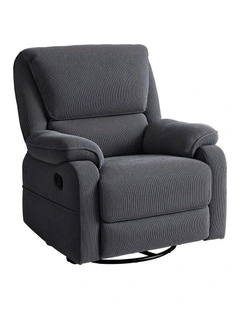 Artiss Rocking Recliner Chair 360 Swivel Massage Heated Reclining Chairs
