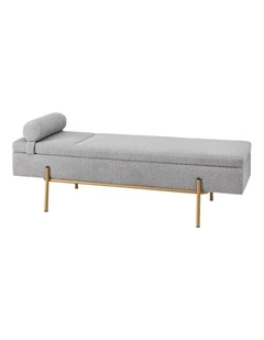Artiss Storage Ottoman Bed 140cm Pillow Foot Stool
