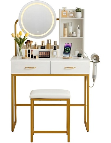 Gold,White colour