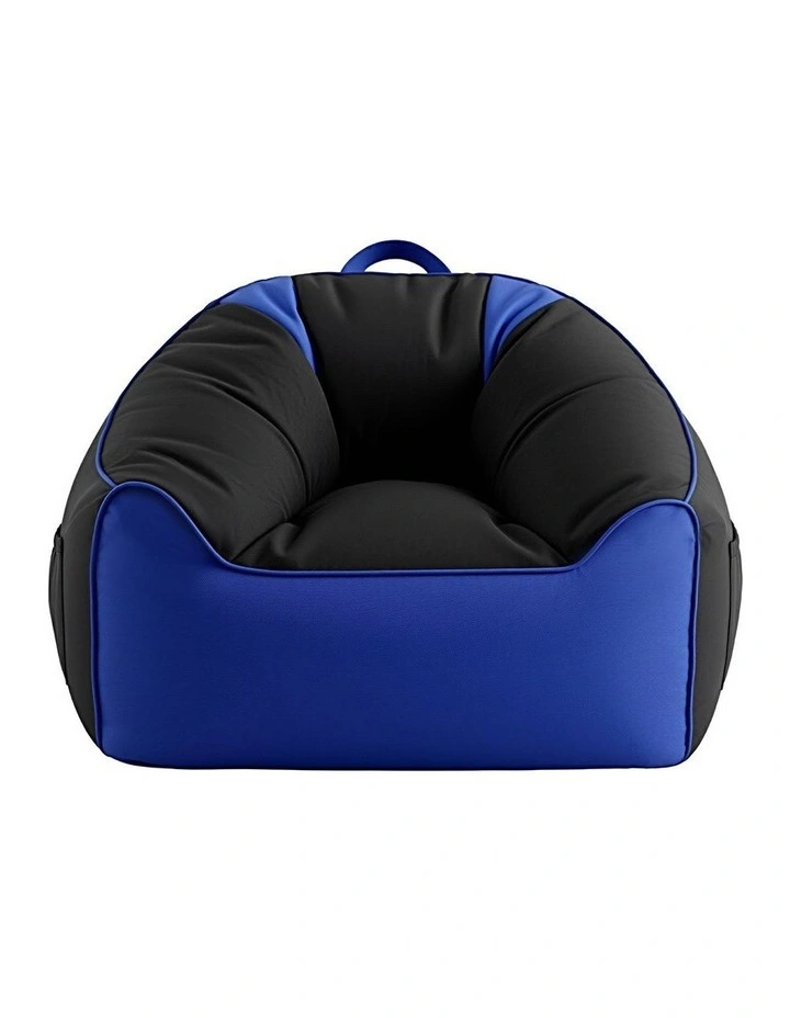 Artiss Gaming Bean Bag Chair Cover No Filler Splash-Proof with Side Pockets image 2