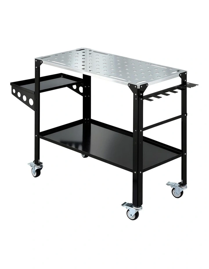 Giantz Welding Table Cart with Tool Storage 130KG Capacity Mobile Workstation image 1
