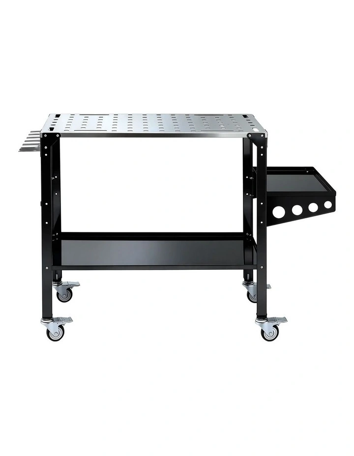 Giantz Welding Table Cart with Tool Storage 130KG Capacity Mobile Workstation image 2