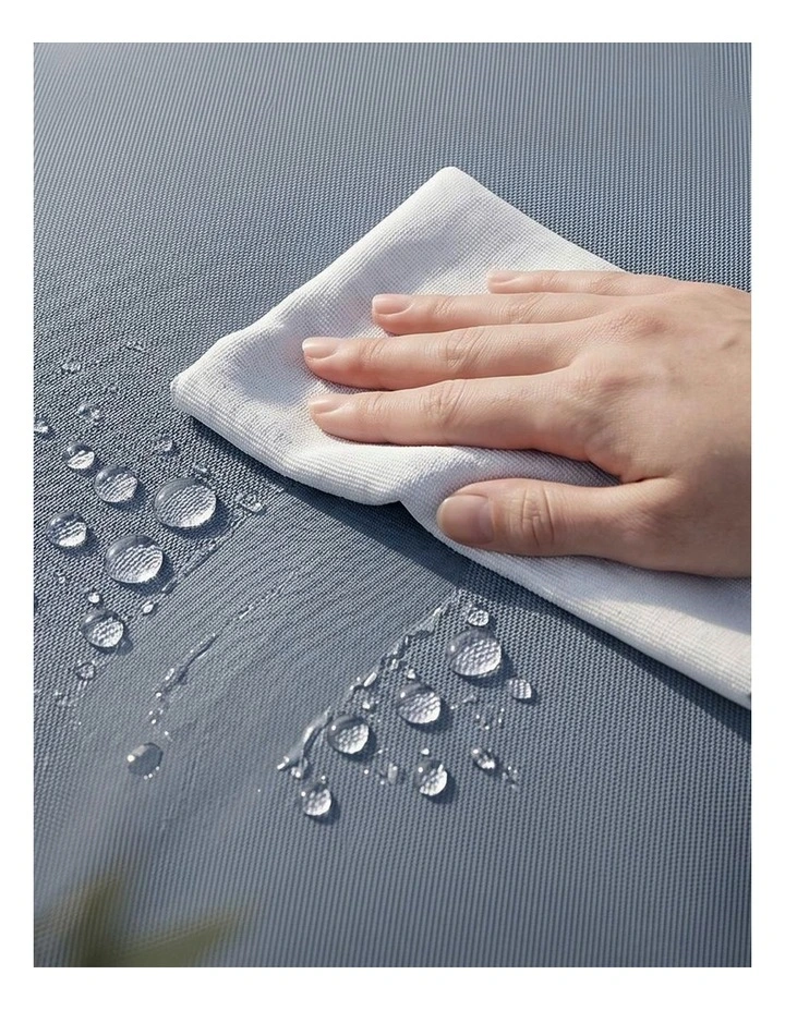 Artiss Outdoor Splash-Proof Bean Bag Chair Cover No Filler Grey image 5