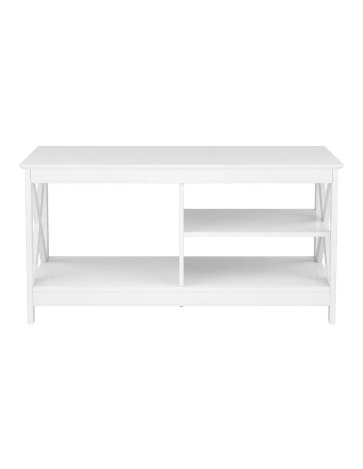 Artiss Coffee Table Storage Shelf White image 2