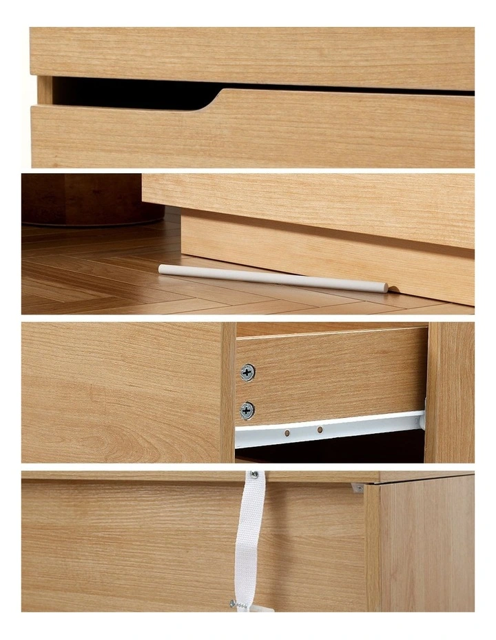 Artiss 6 Chest of Drawers Dresser Table Pine image 7