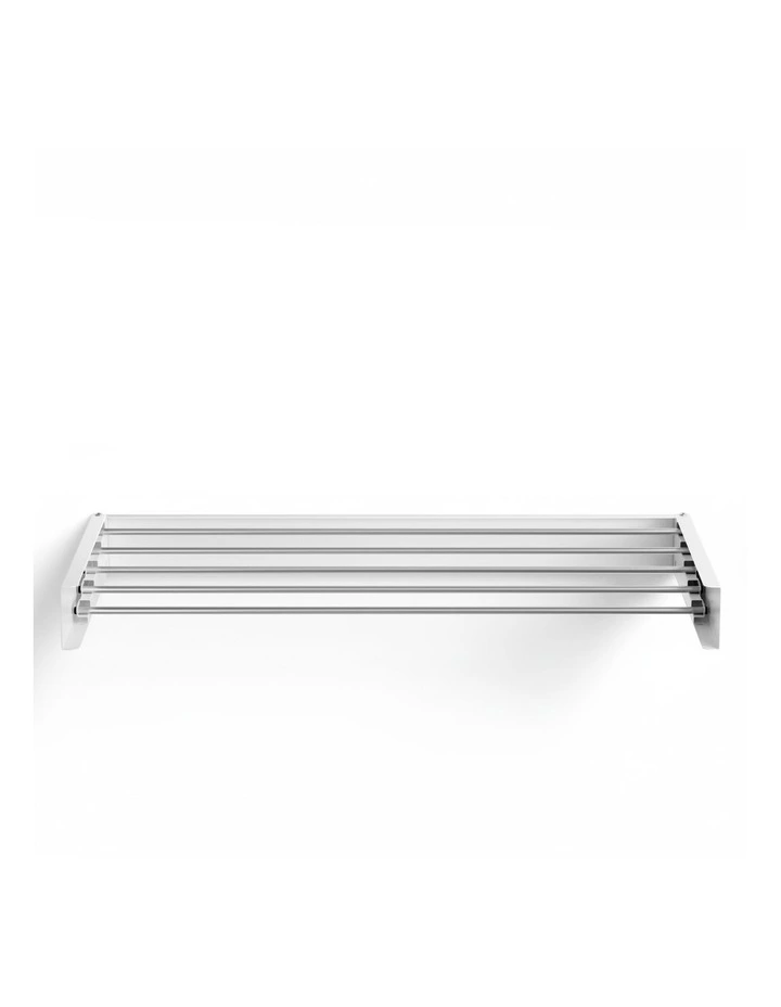 Artiss Clothes Rack Wall Mounted Airer Foldable White image 2