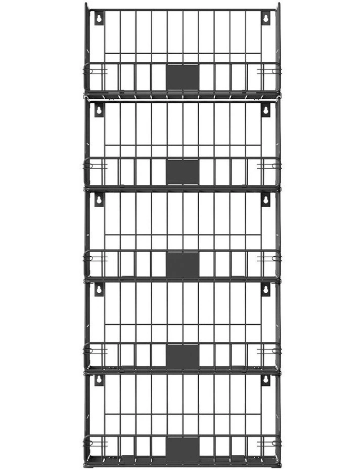 Artiss 5 Tier Stackable Closet Organizers and Storage Closet Hanging Storage Organizer Shelves image 2