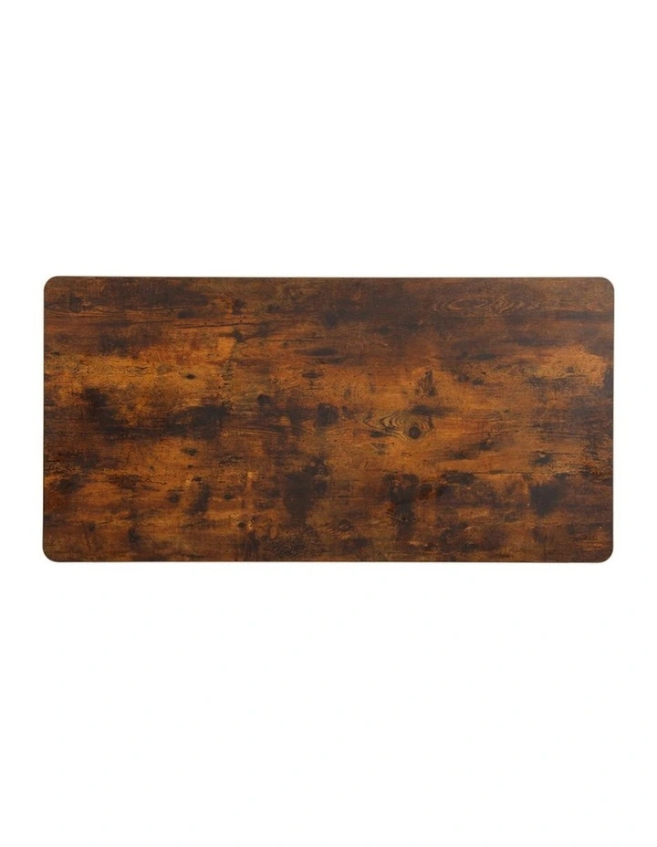 Artiss Standing Desk Top Rustic Brown 140CM image 4