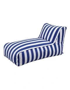 Artiss Outdoor Splash-Proof Bean Bag Chair Cover No Filler Blue