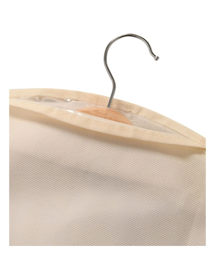 Takara Tiora Suit Garment Bag 5 Pack 60x100cm in Natural & Transparent image 6