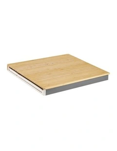 Brateck 2-in-1 Desktop Storage Box - Natural