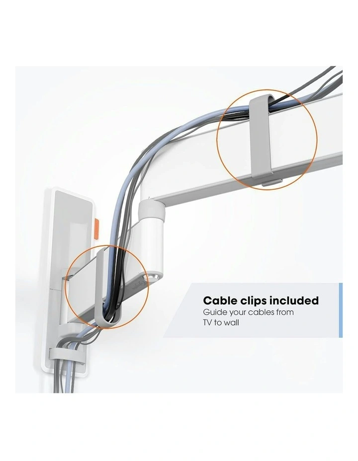 Vogel's TVM 3245 Small Full Motion Wall Bracket Mount For 19-43 LCD TV White image 5