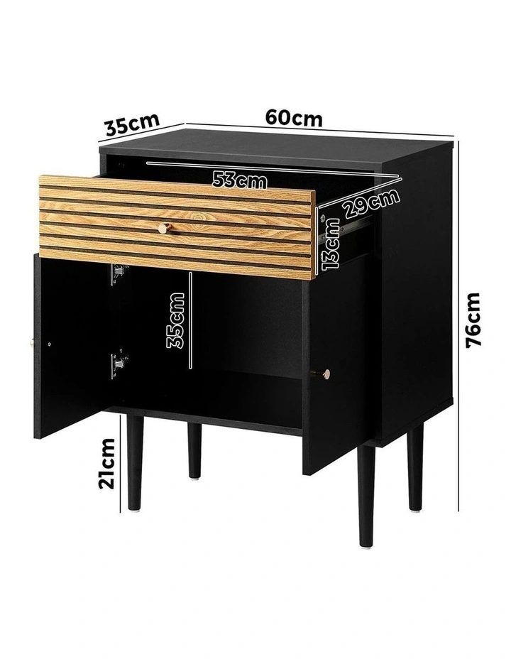 Oikiture Sideboard Buffet Storage Cabinet Hallway Kitchen Cupboard Drawers Table image 3