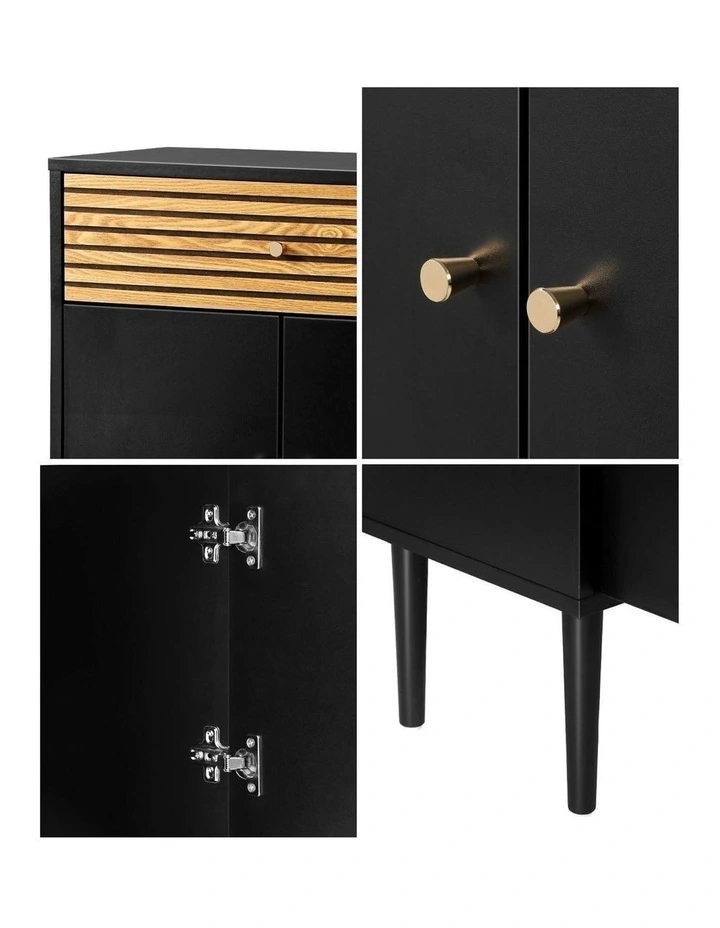 Oikiture Sideboard Buffet Storage Cabinet Hallway Kitchen Cupboard Drawers Table image 6