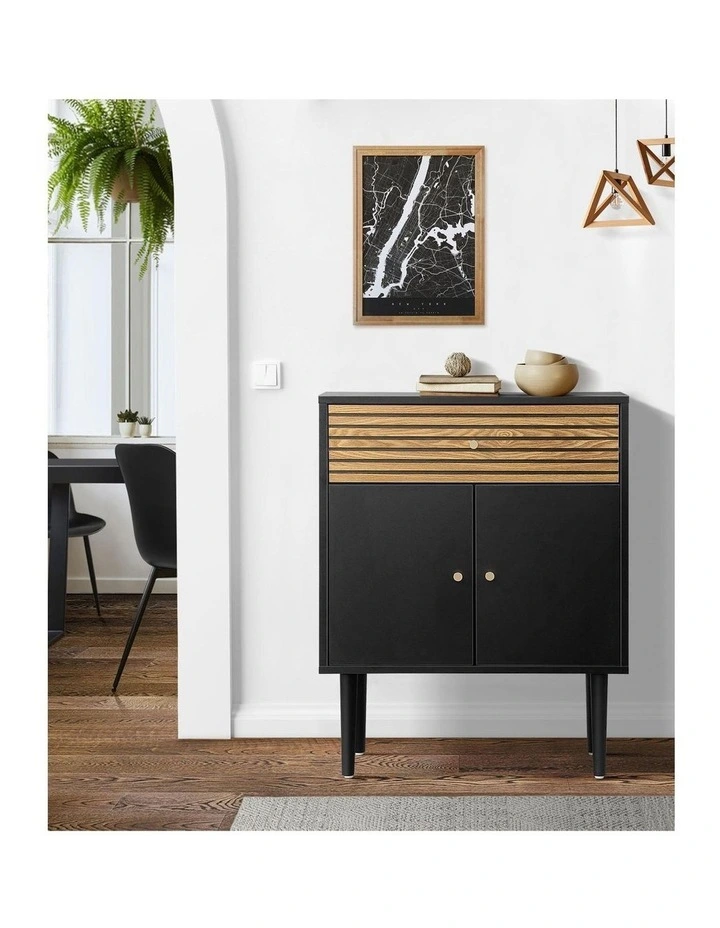 Oikiture Sideboard Buffet Storage Cabinet Hallway Kitchen Cupboard Drawers Table image 7