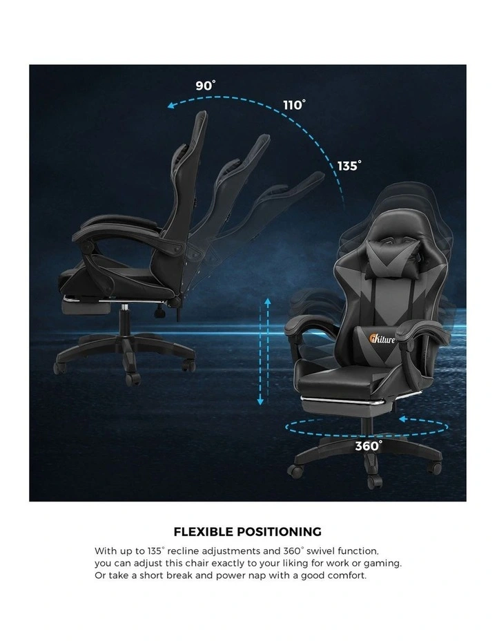 Oikiture Massage Gaming Chair image 6