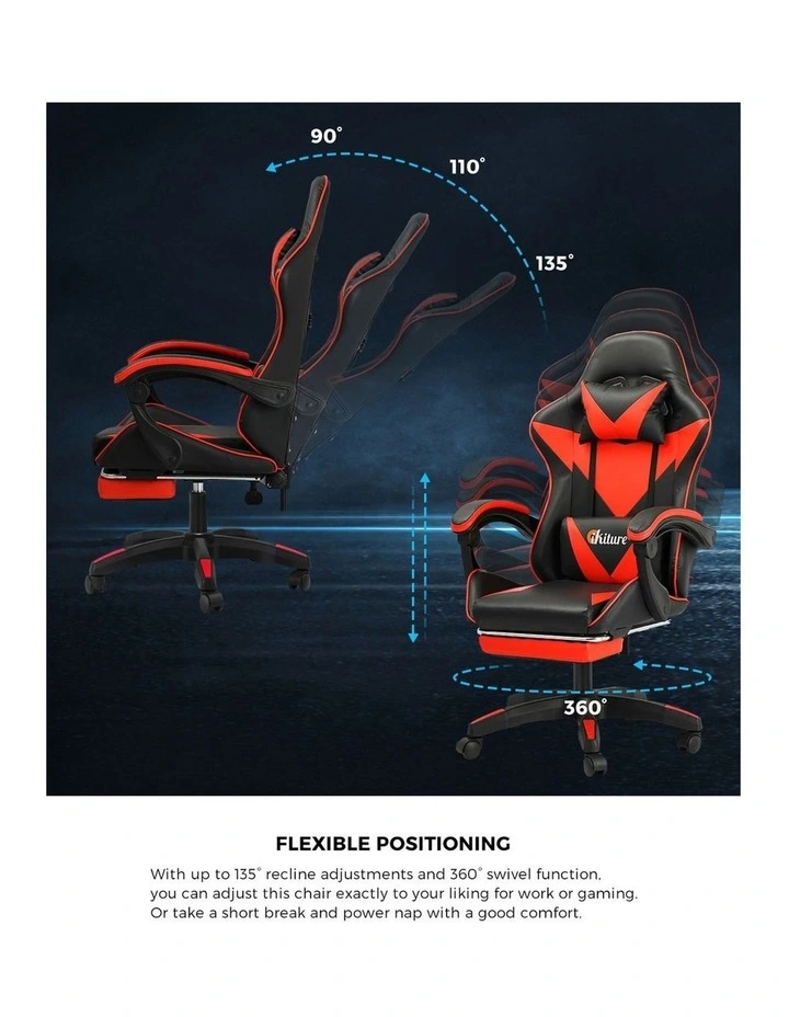 Oikiture Massage Gaming Chair image 6