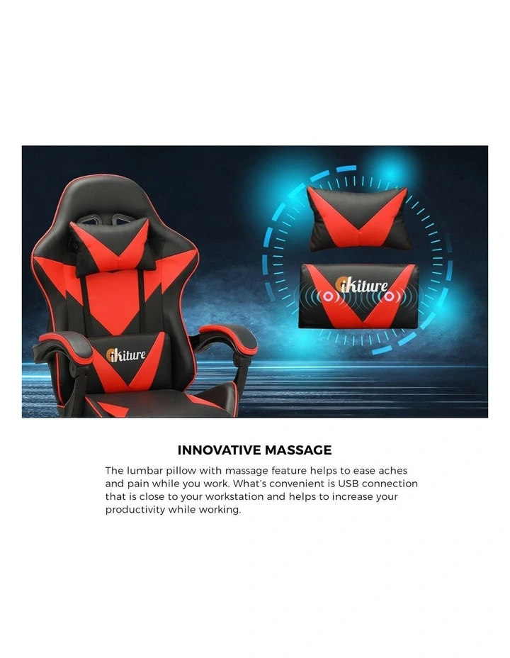 Oikiture Massage Gaming Chair image 7