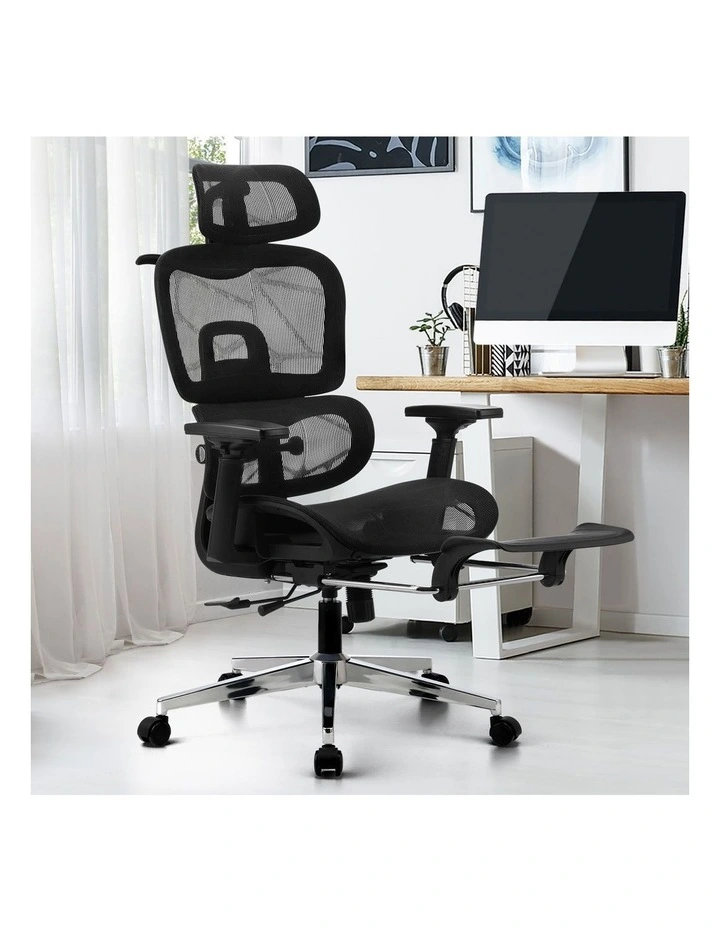 Oikiture Ergonomic Office Chair Black image 4