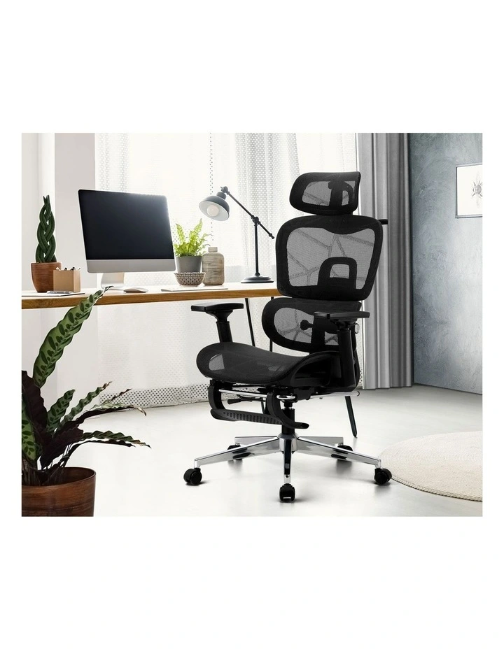 Oikiture Ergonomic Office Chair Black image 5