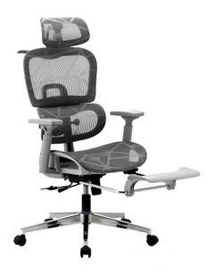 Oikiture Ergonomic Office Chair  Grey