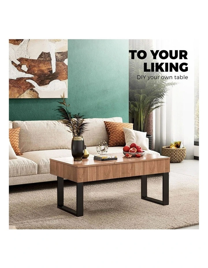 Oikiture 2X Coffee Dining Table Legs 40*30CM image 5
