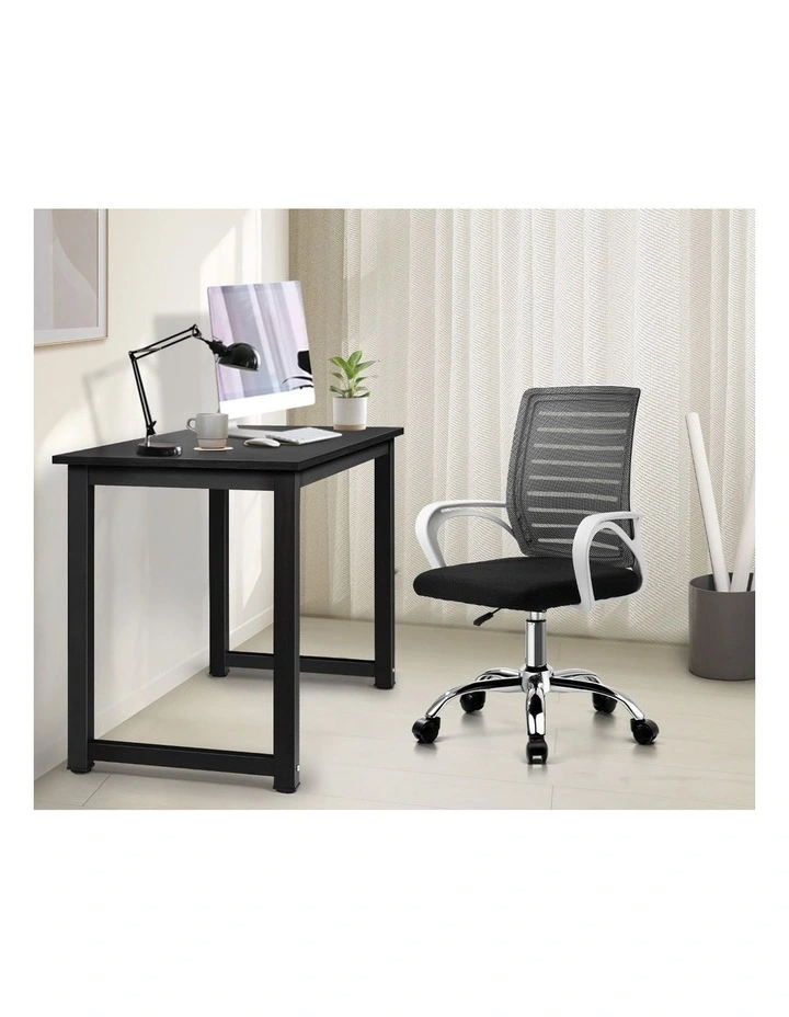 Oikiture Home Office Desk and Chair Set image 7