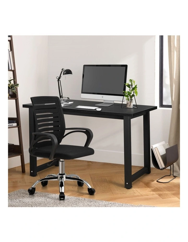 Oikiture Home Office Desk and Chair Set image 4