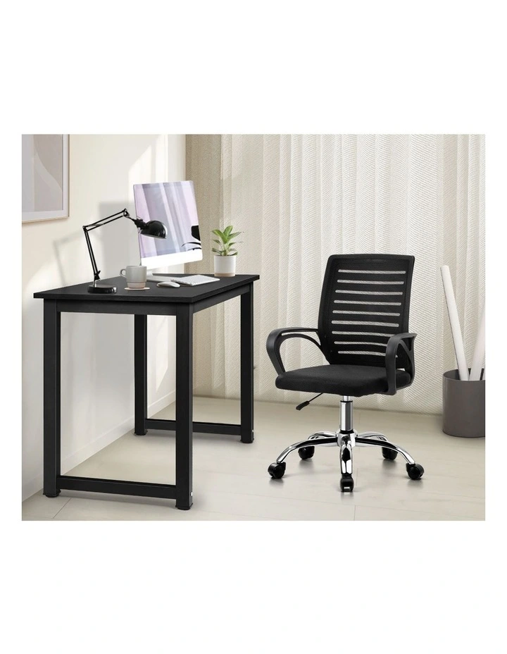 Oikiture Home Office Desk and Chair Set image 7