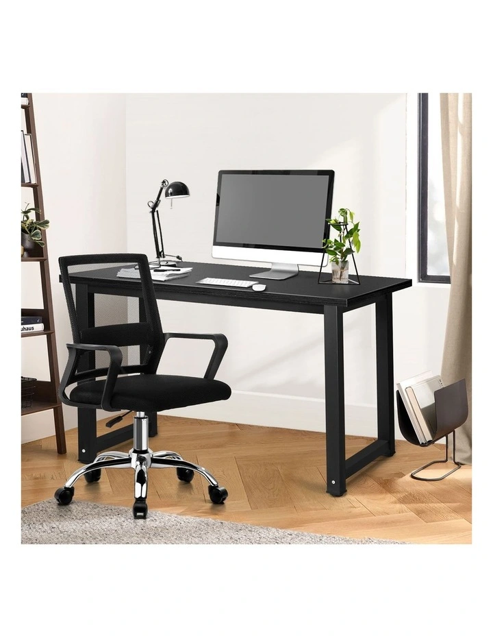 Oikiture Home Office Desk and Chair Set image 4