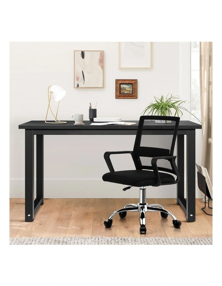 Oikiture Home Office Desk and Chair Set image 5