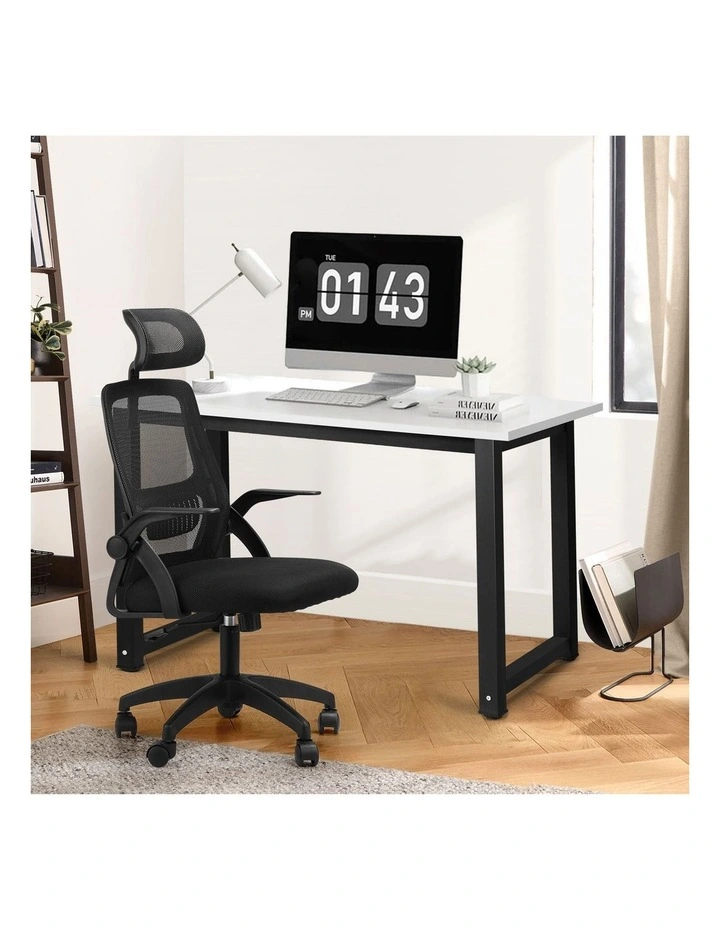 Oikiture Home Office Desk and Chair Set image 4