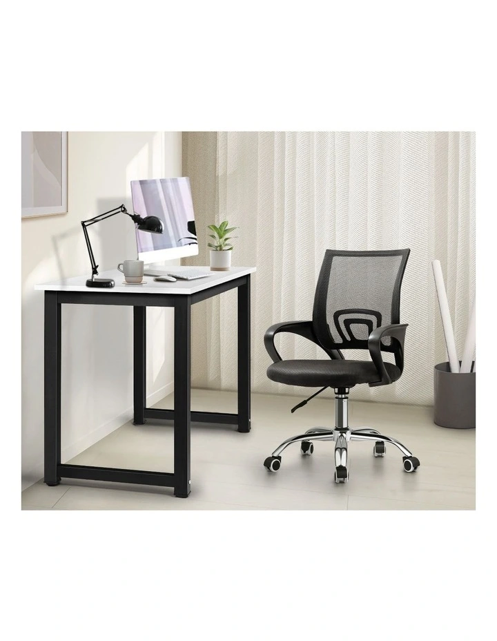 Oikiture Home Office Desk and Chair Set image 7