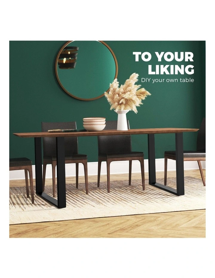Oikiture 4X Coffee Dining Table Legs 71*50CM image 5