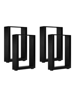 Oikiture 4X Coffee Dining Table Legs 40*30CM