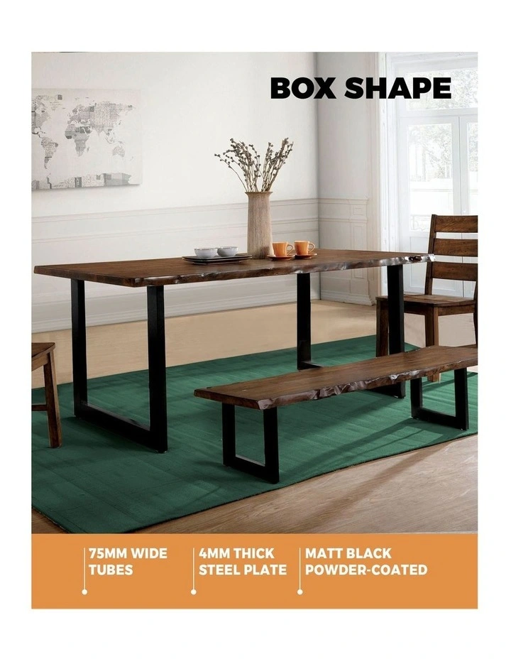 Oikiture 4X Coffee Dining Table Legs 40*30CM image 6