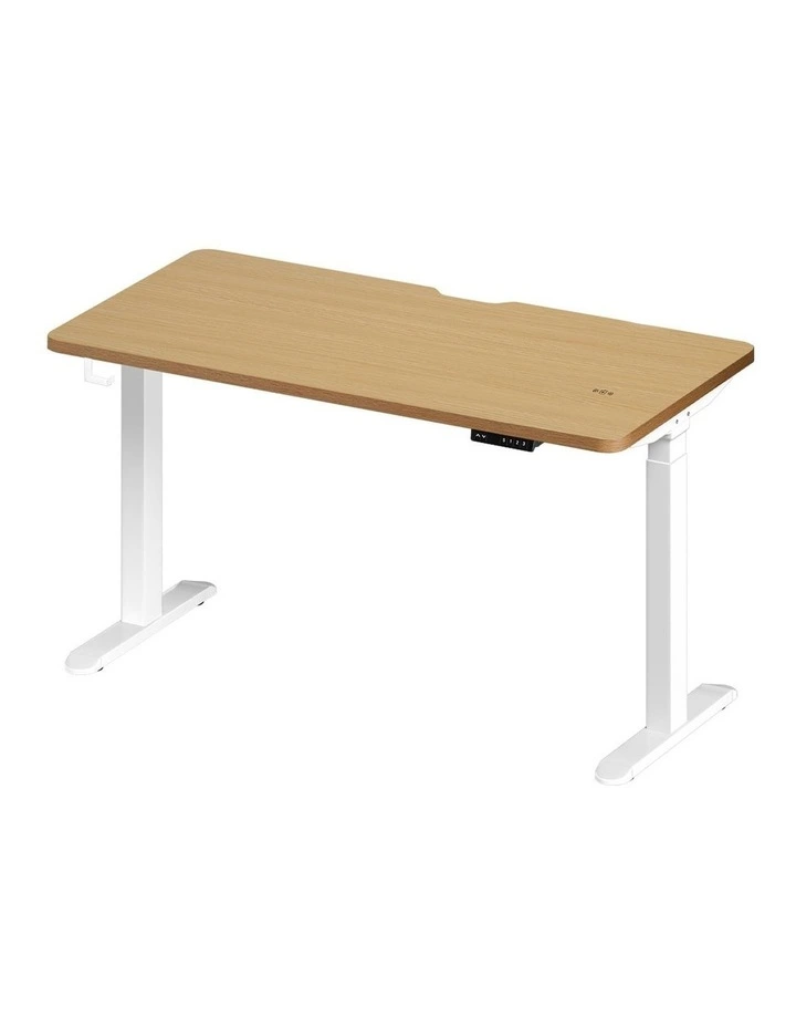 Oikiture Electric Standing Desk With Wireless Charging Dual Motor 140CM image 1