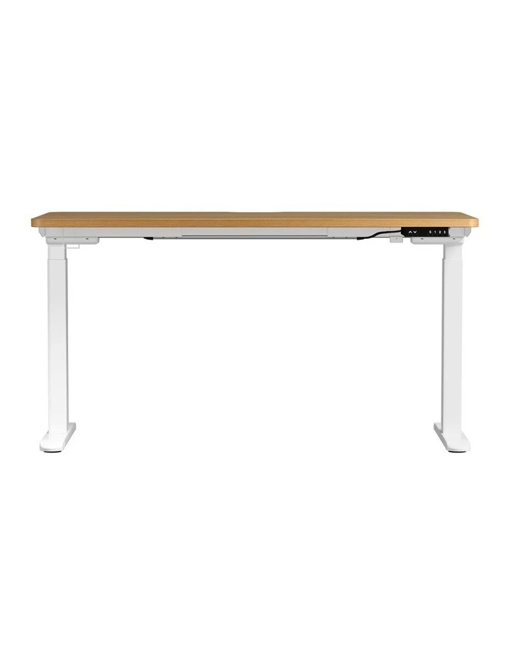 Oikiture Electric Standing Desk With Wireless Charging Dual Motor 140CM image 2