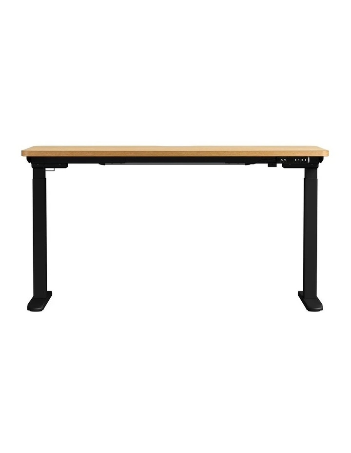 Oikiture Electric Standing Desk With Wireless Charging Dual Motor 140CM image 2