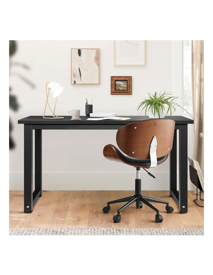 Oikiture Computer Desk 120cm Black image 5